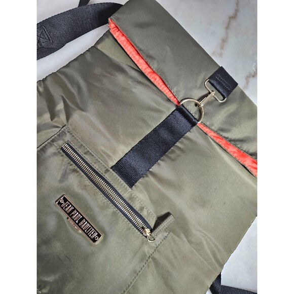 Jean Paul Gaultier Olive Green Nylon Backpack - Stylish, Functional, Unisex - Picture 3 of 8